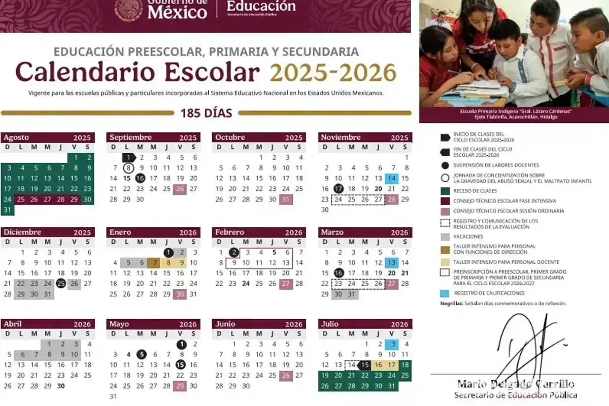 $!SEP informa que no habrá clases el 27 de febrero para preescolar, primaria y secundaria