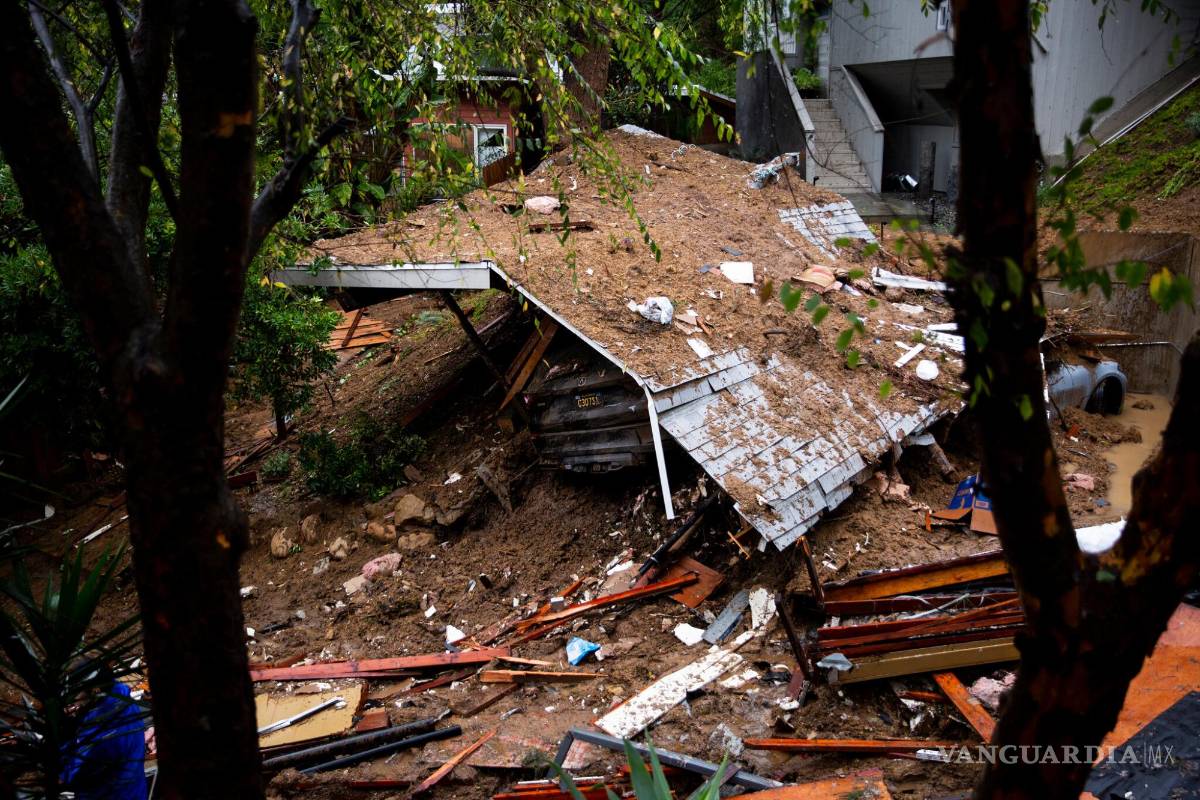 Tormenta en California: las lluvias disminuyen, pero hay riesgo de deslaves en el estado