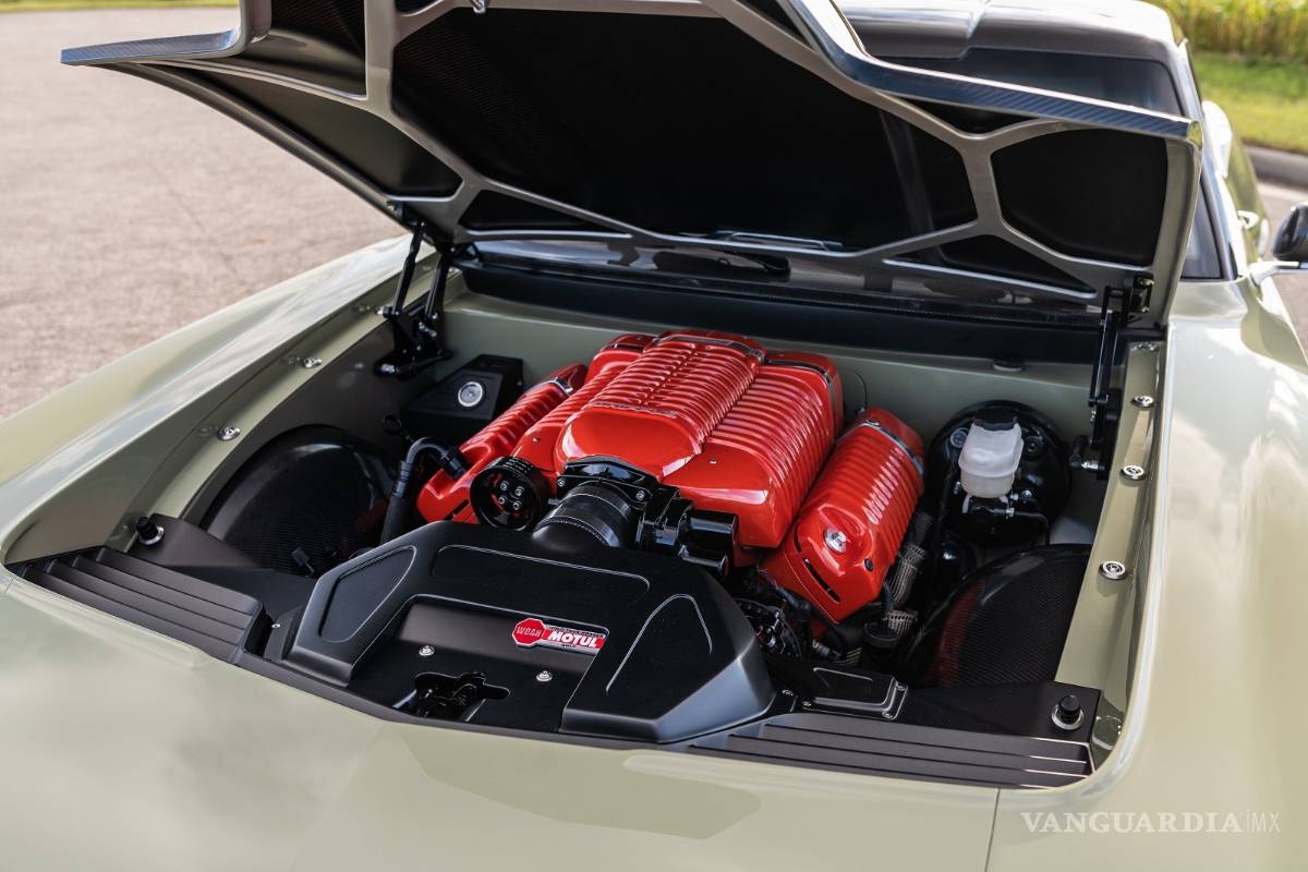 $!Chevrolet Camaro "Valkyrja", bestia de los sesenta renacida con 890 hp