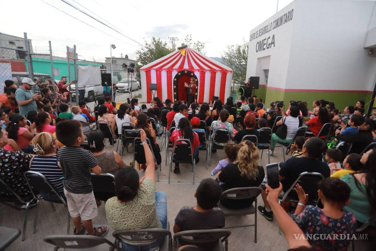 $!El público infantil disfrutó de obras de teatro.