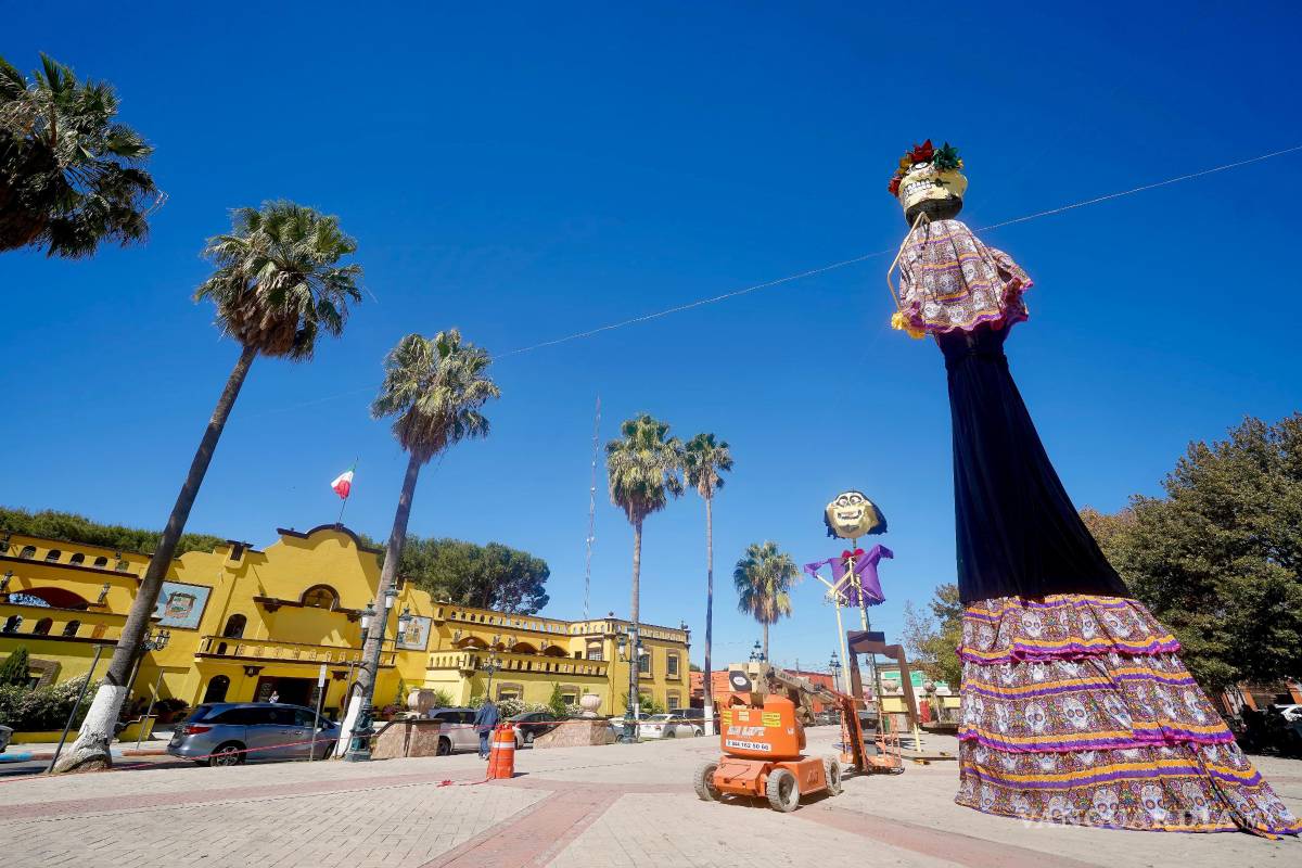 Afina Ramos Arizpe preparativos para celebrar el Festival de la Catrina 2025