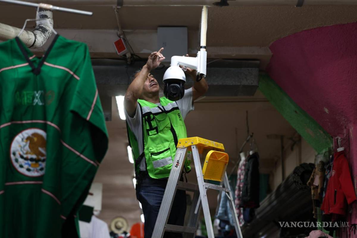 $!En el Centro Histórico se instalaron cámaras con reconocimiento facial y bicicletas eléctricas para reforzar la vigilancia y la proximidad policial.