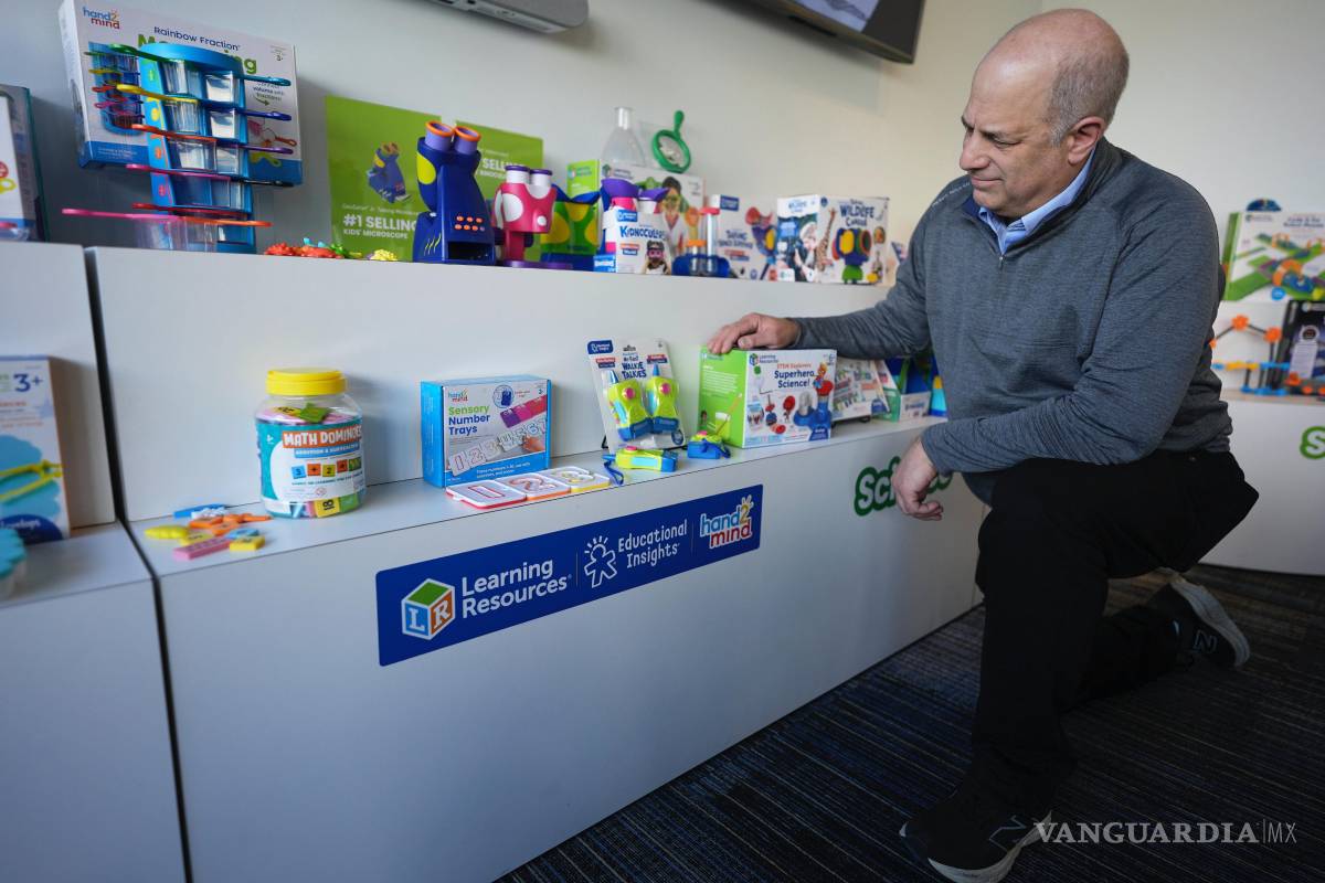 $!Rick Woldenberg calcula que la guerra comercial elevará la factura arancelaria de Learning Resources de los 2.3 mdd del año pasado a 100.2 mdd en 2025.