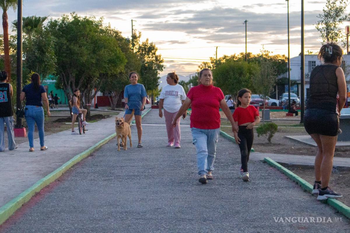 $!En Saltillo 2000, ya se disfruta de lasa áreas intervenidas.