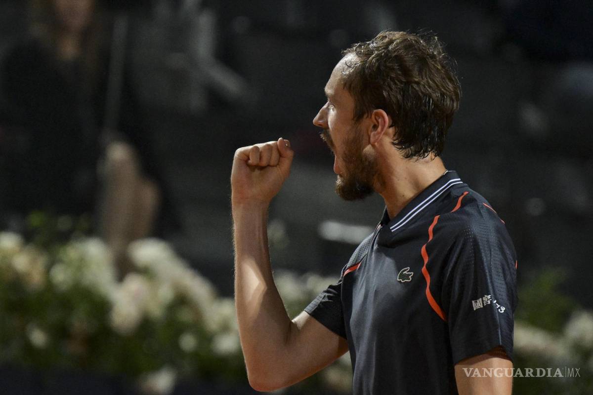 ‘Habemus’ Final en Roma: Medvedev buscará conquistar el Masters 1000 ante Holger Rune