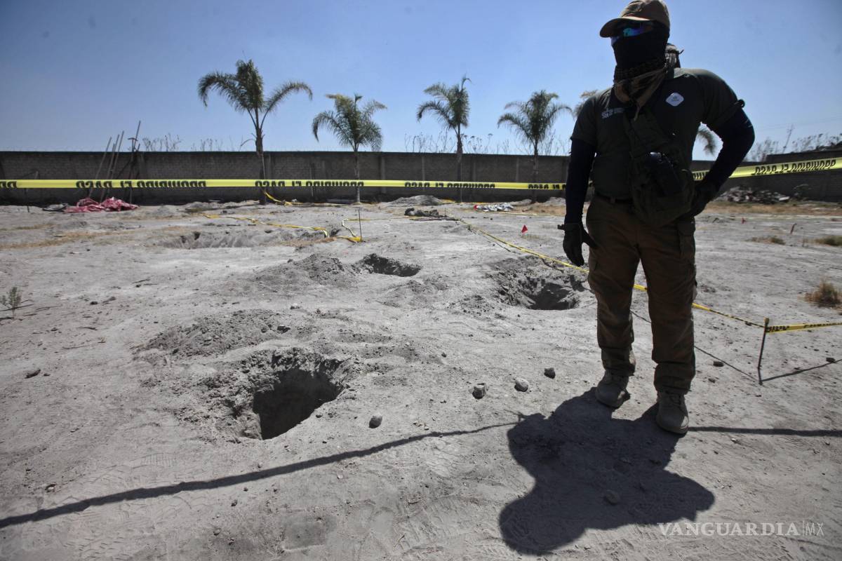 $!El rancho Izaguirre, en Teuchitlán, Jalisco, se ha convertido en un problema para el gobierno federal al señalar que no era un campo de exterminio.
