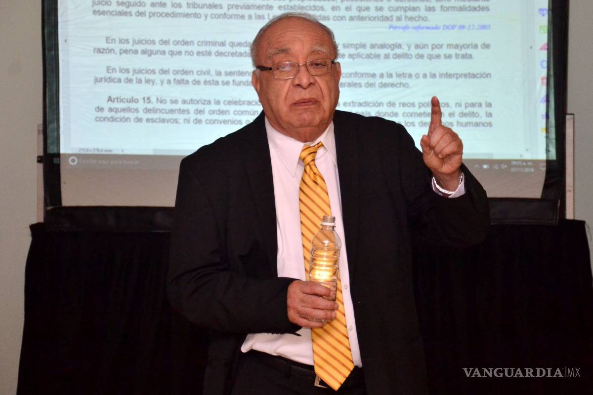 $!Imparten en Torreón curso sobre nueva Ley de Amparo Indirecto