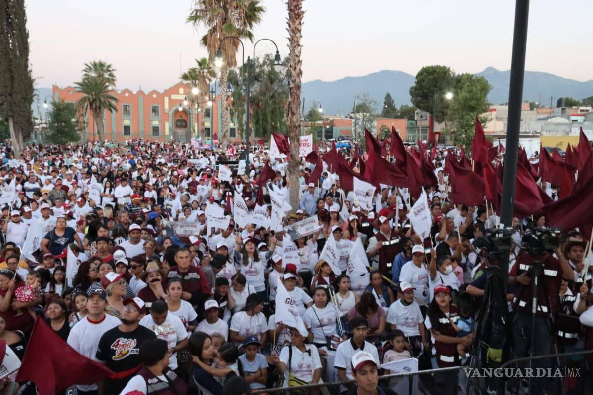 $!Guadiana hizo un llamado a sus simpatizantes a defender el voto en las casillas.