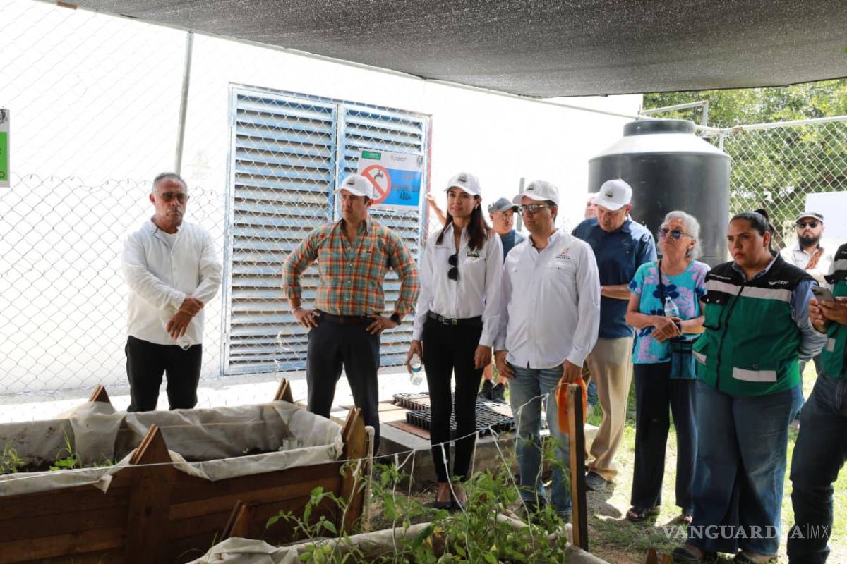 $!El proyecto fue impulsado, de acuerdo con la información oficial, en coordinación con el Coecyt, la UAAAN y habitantes del sector para fortalecer las prácticas sustentables.