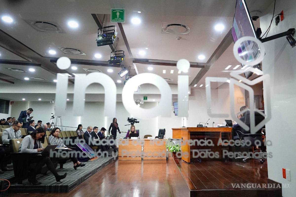 $!Aspectos de la Sesión Ordinaria del Instituto Nacional de Transparencia, Acceso a la Información y Protección de Datos Personales.