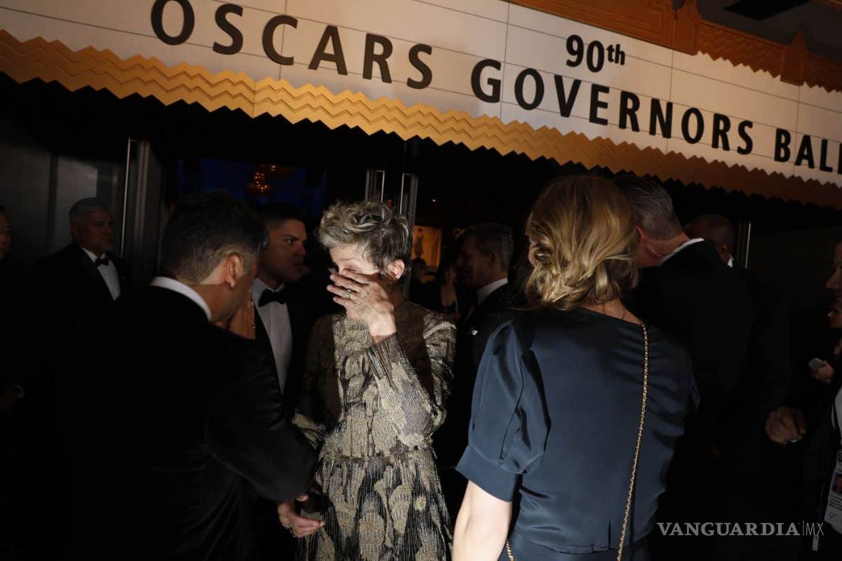 Le roban el Óscar a Frances McDormand horas después de ganarlo
