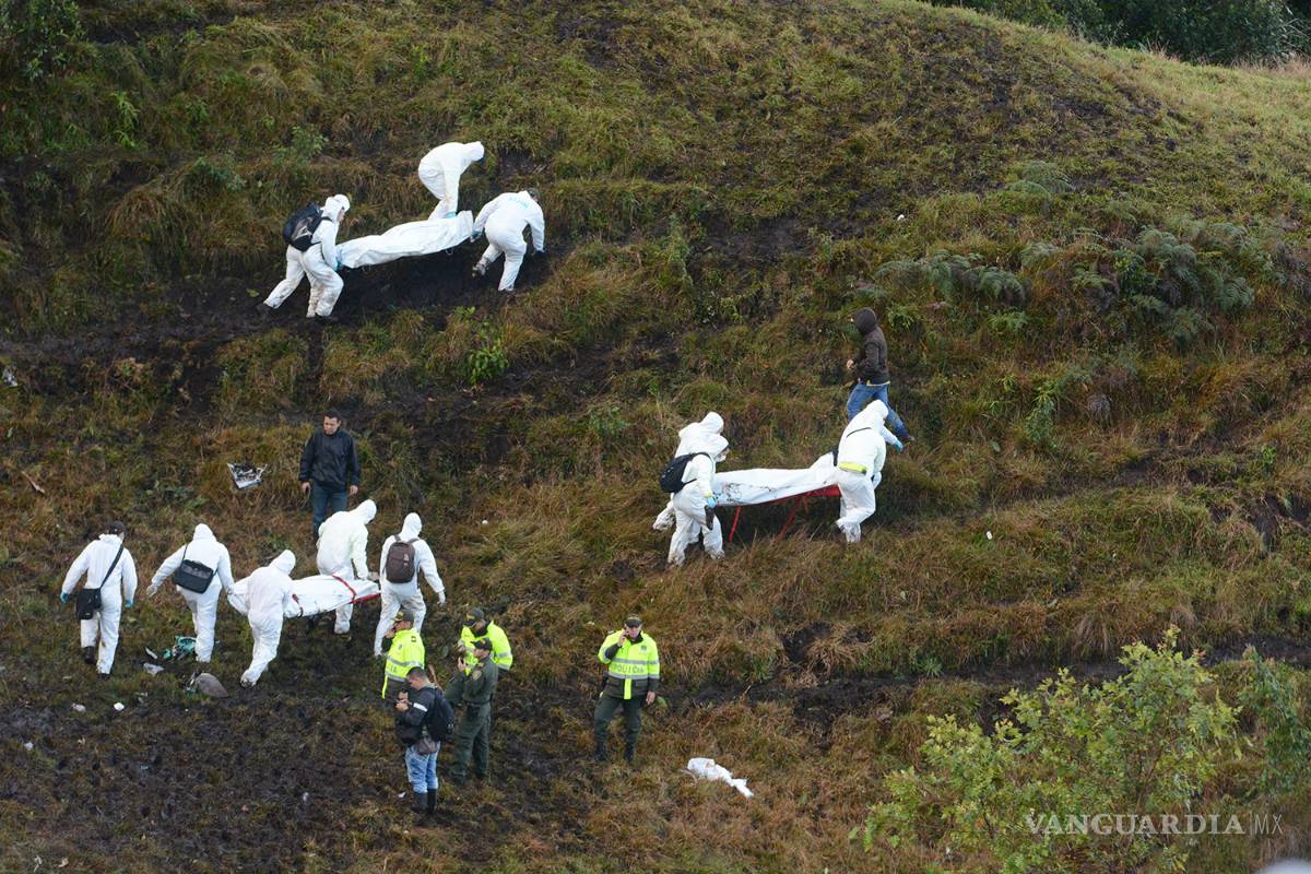 $!Así quedó el avión del Chapecoense; las imágenes de la tragedia
