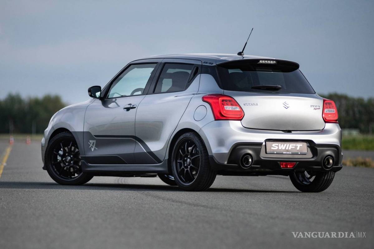 $!Suzuki Swift Sport Katana 2020, inspirado en la mítica moto, con carrocería ancha y estilo agresivo