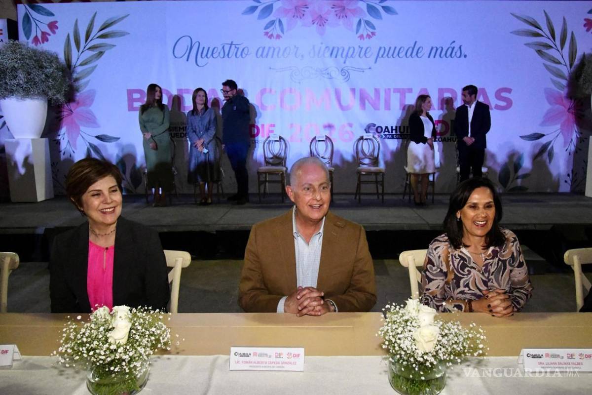 $!Las Bodas Comunitarias 2026 incluyeron declaratoria oficial, vals colectivo y la rifa de regalos para los nuevos matrimonios.
