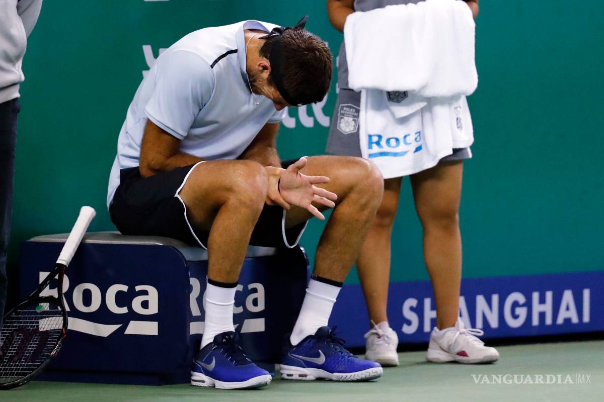 Del Potro podría quedar fuera de semifinales por problemas en la muñeca