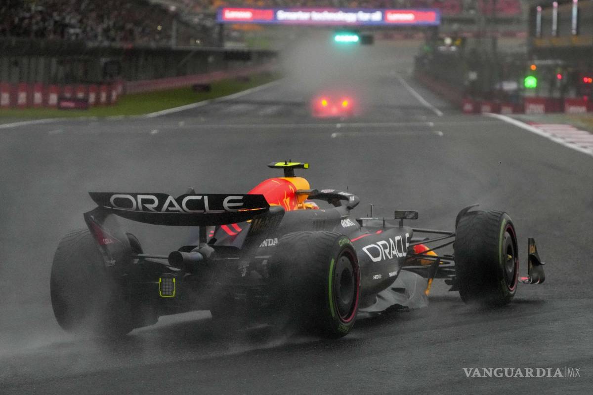 Checo Pérez largará sexto en el Sprint del Gran Premio de China