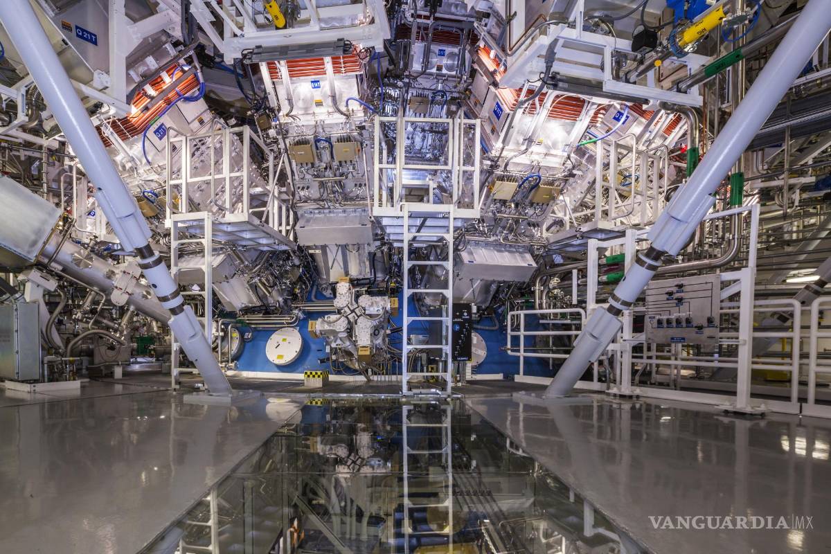 $!Esta imagen muestra el NIF Target Bay. AP/Damien Jemison/Lawrence Livermore National Laboratory
