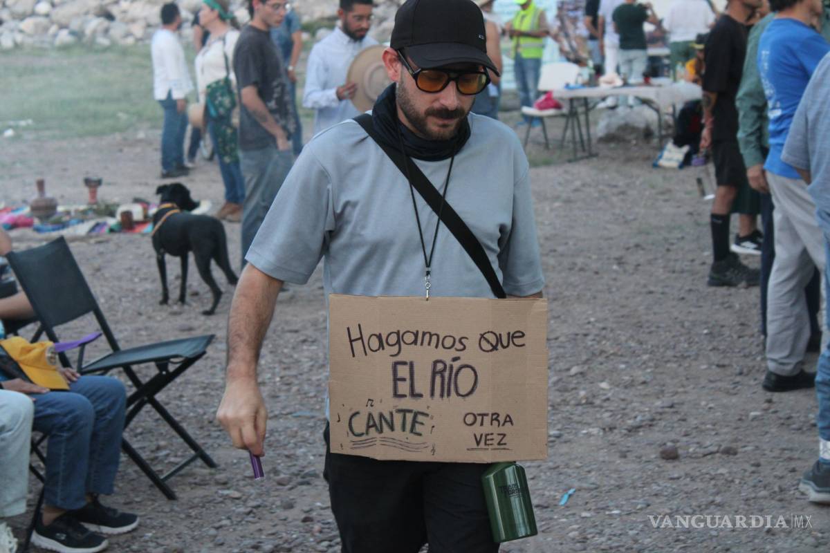 $!Actualmente el lecho del río está seco y ha servido de escenario para distintos eventos o manifestaciones.