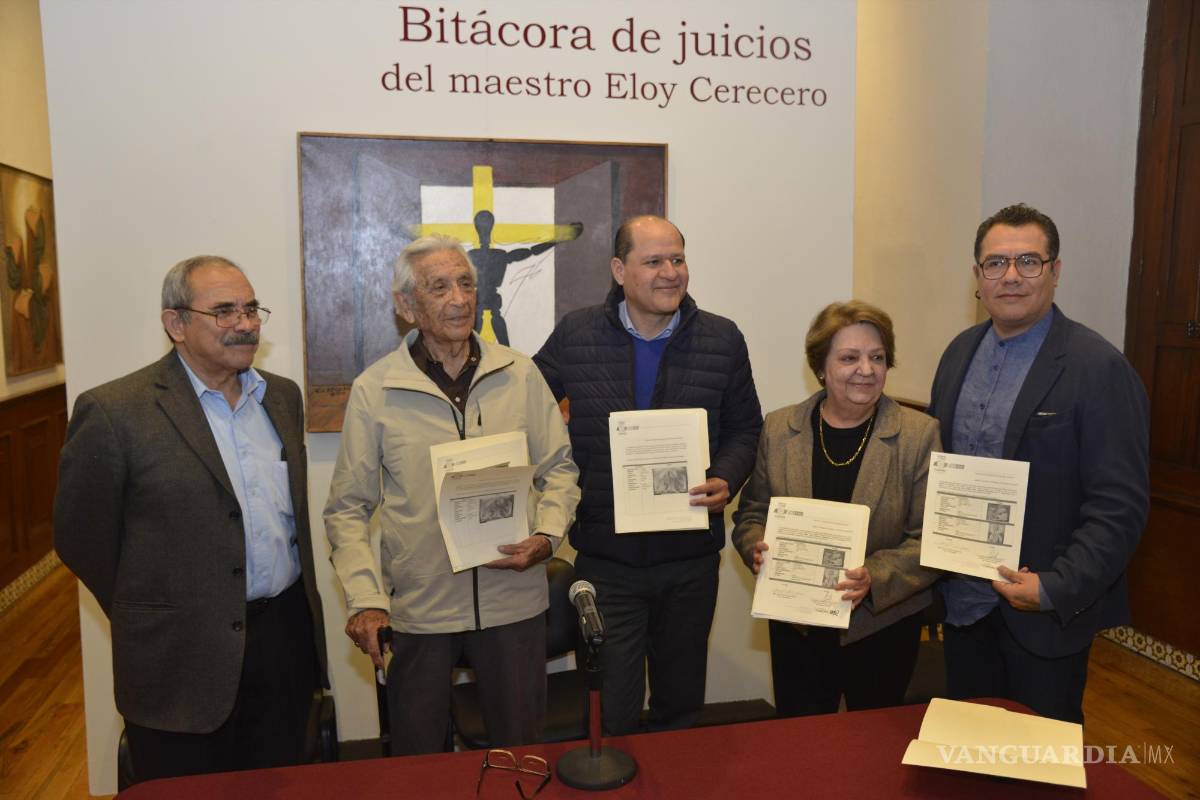 $!Las cuatro pinturas forman parte de la expo Bitácora de Juicios.