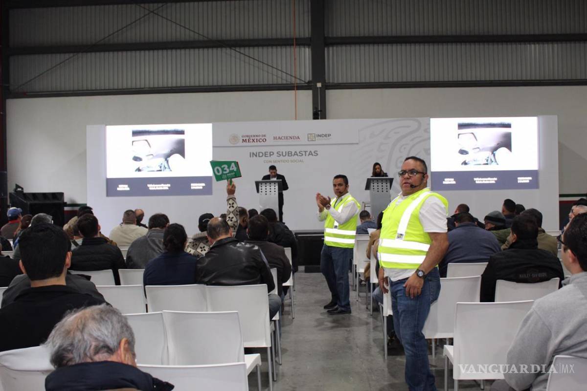 Arranca en Nuevo León primer subasta del Instituto para Devolver al Pueblo lo Robado