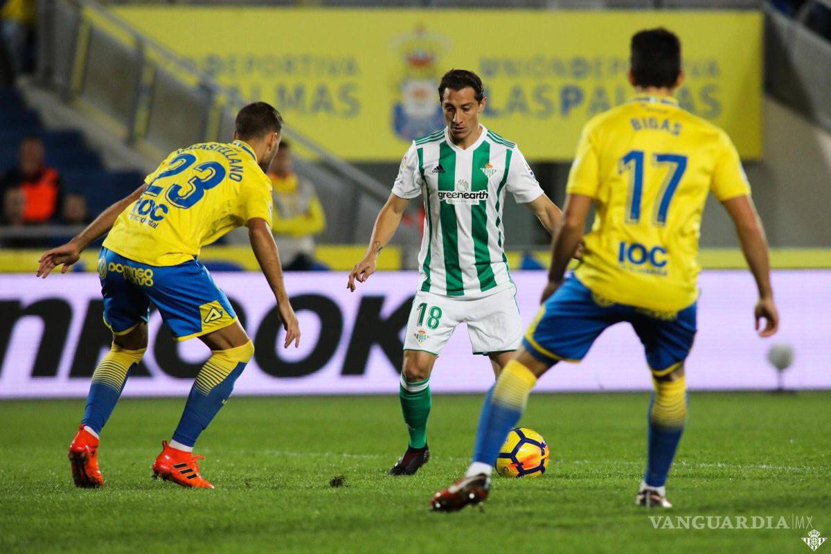 Betis cayó ante Las Palmas