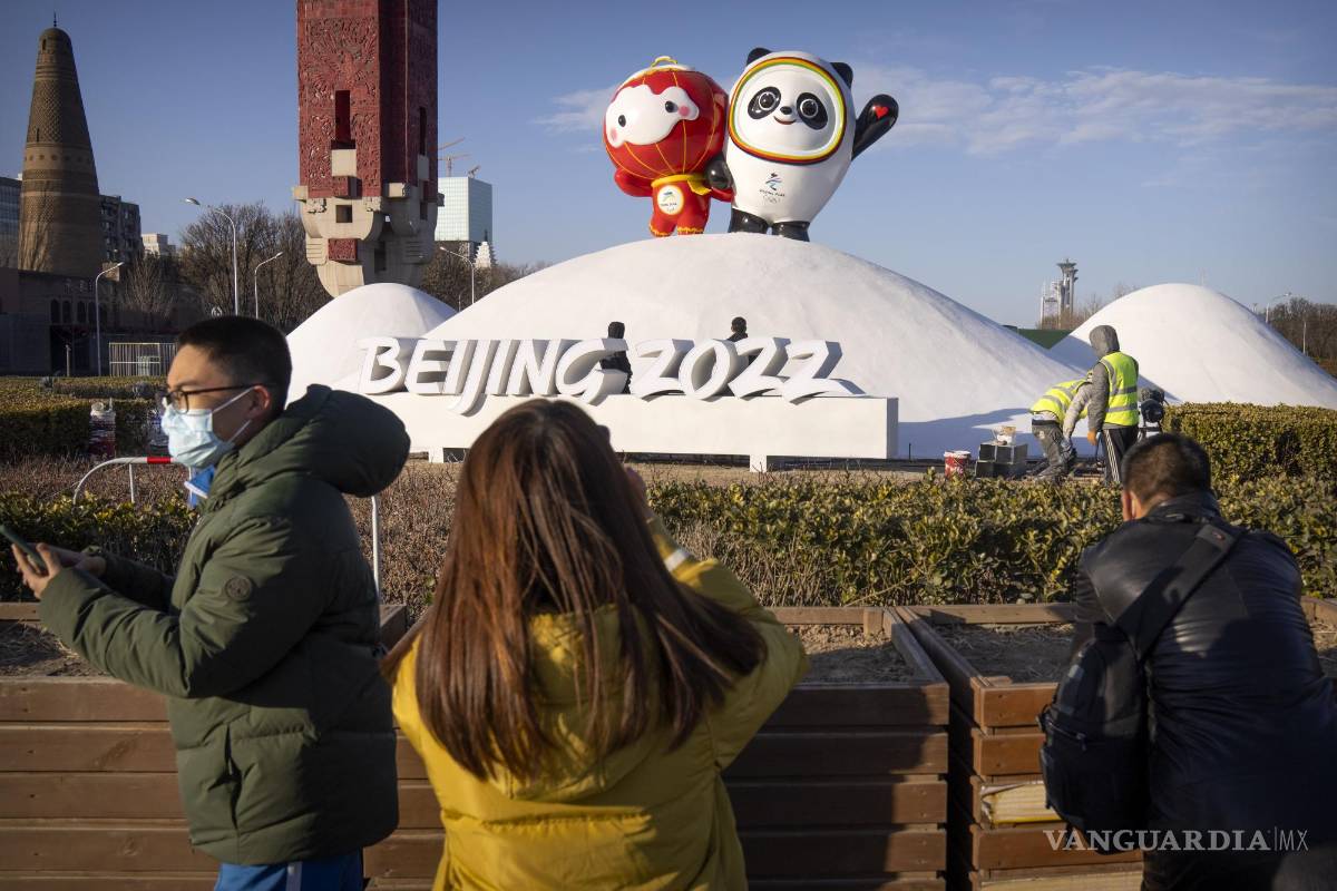 $!Los Juegos Olímpicos de Invierno de 2022 comenzarán el próximo 4 de febrero bajo estrictas medidas de prevención. FOTO: MARK SCHIEFELBEIN / AP