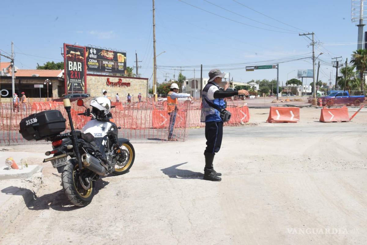 $!Las adecuaciones viales permanecerán vigentes mientras concluyen las labores de construcción, por lo que autoridades recomendaron a la ciudadanía anticipar sus tiempos de traslado.