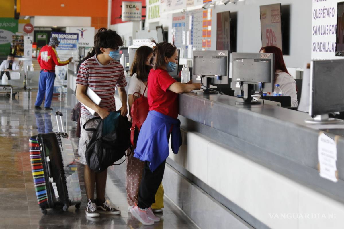 Disminuyen por cuarentena de COVID-19 viajes Saltillo-Monterrey