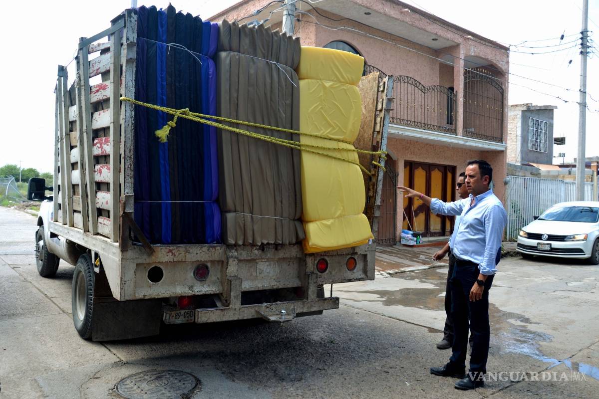 $!Torreón recibe apoyos del Fonden por afectaciones tras lluvias