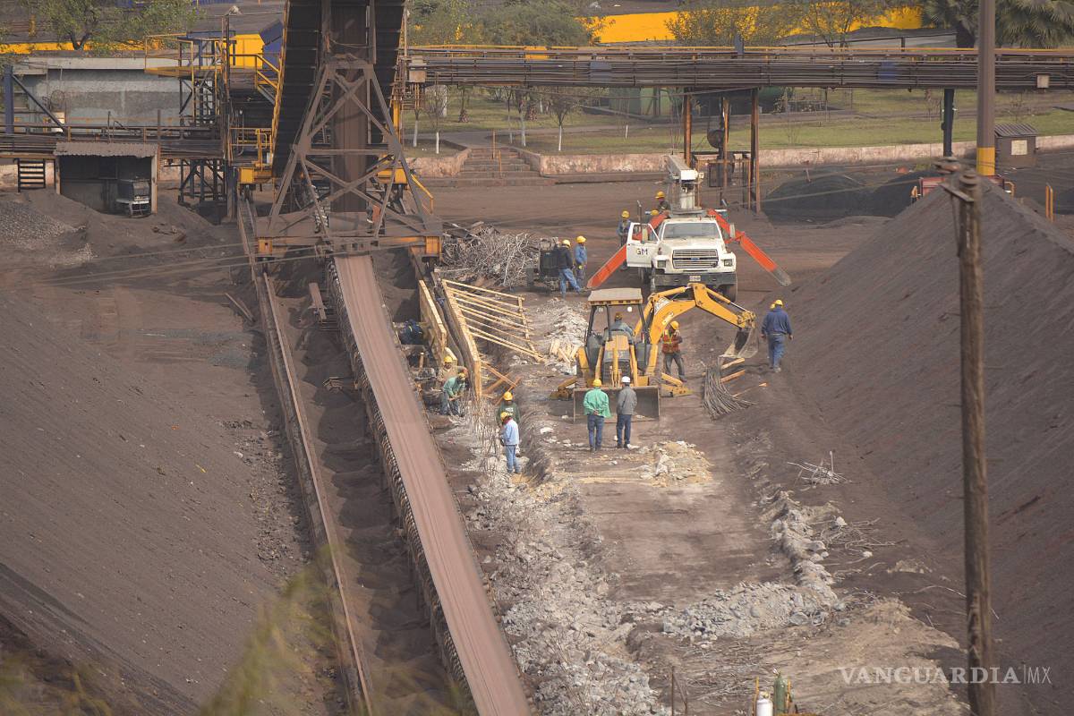Rehabilitan Patio de Minerales de AHMSA