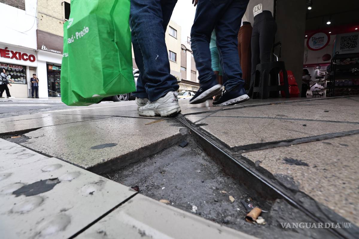 $!A pesar de leyes y normas, la realidad es que las banquetas se han convertido en un obstáculo de movilidad.