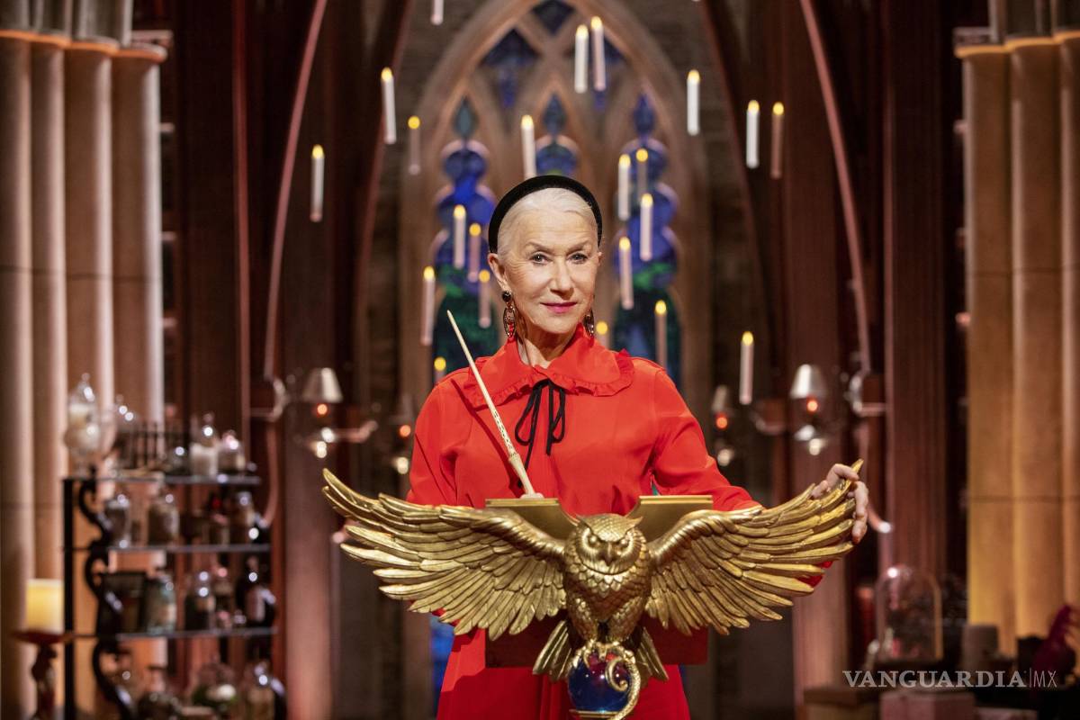 Helen Mirren debuta como conductora de los juegos de Harry Potter