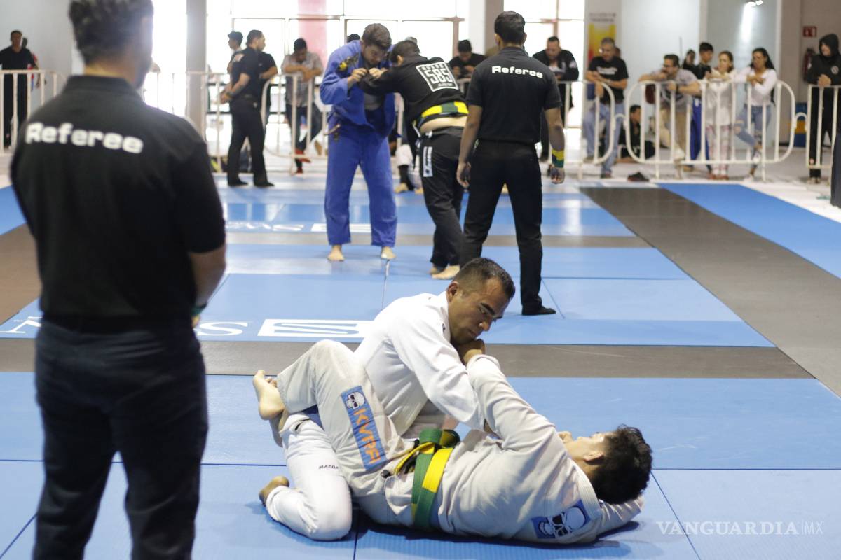 Evolve Grappling Pro: Maestros del Jiu Jitsu lucirán en Saltillo