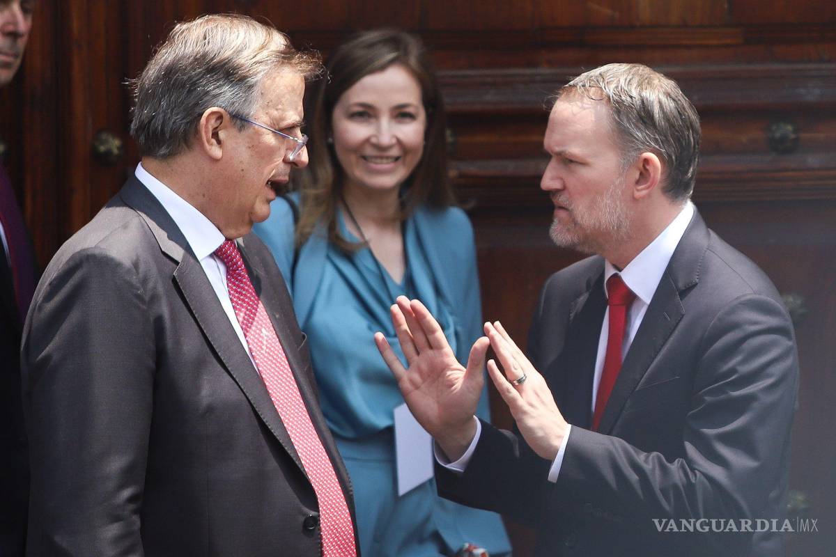 $!Esta semana, Marcelo Ebrard, secretario de Economía, recibió al representante comercial de Estados Unidos, Jamieson Greer.