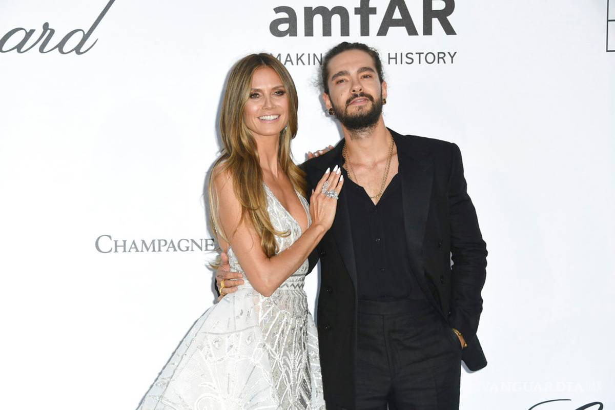 Heidi Klum sale con integrante de Tokio Hotel, al que le lleva 15 años