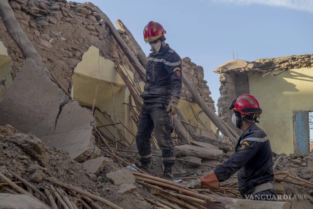 Agilizan labores en Marruecos para encontrar a más supervivientes tras sismo