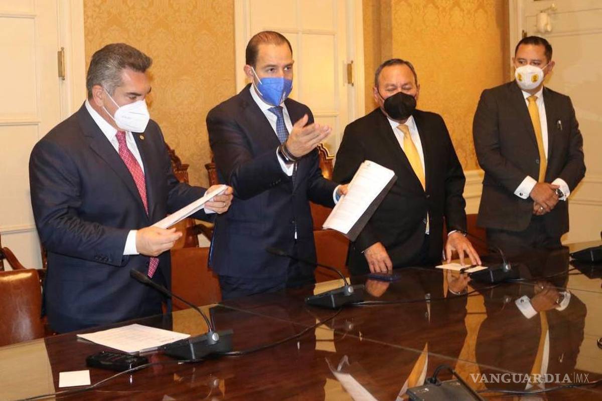 PRI, PAN y PRD entregan denuncia ante la OEA por presunta intromisión del crimen en elecciones