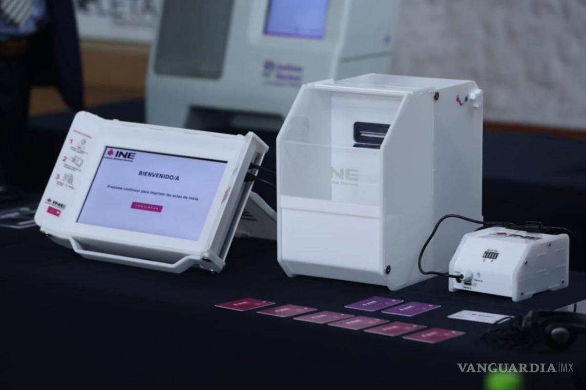 ¿Adiós a las boletas en papel?... INE avala voto electrónico en Coahuila; Casillas especiales usarán urnas digitales en 2026