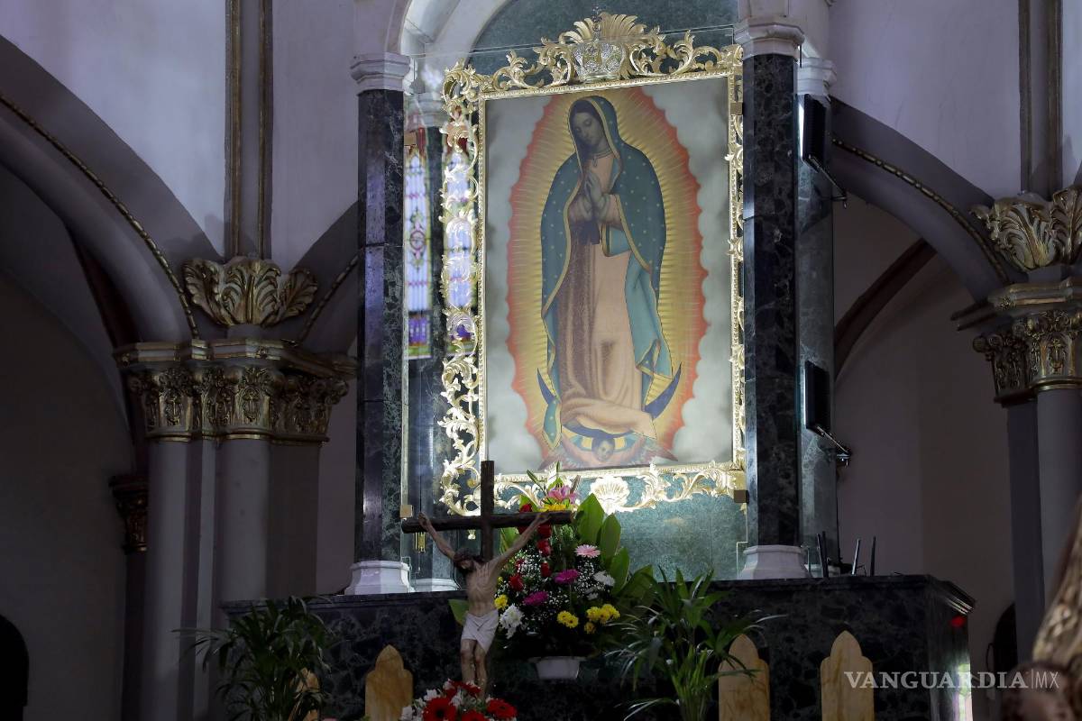 Invita rectoría del Santuario de Guadalupe a los festejos de la Virgen Morena en Saltillo