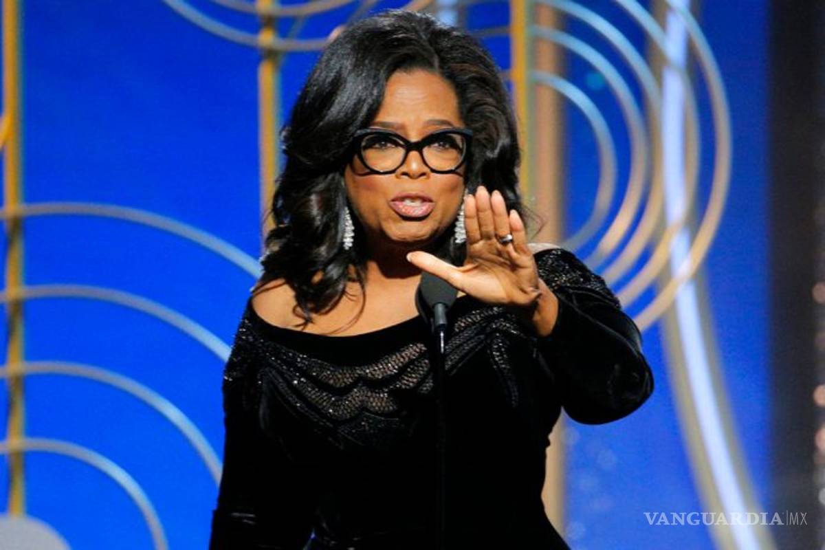 Oprah Winfrey para presidenta; el público la aclama tras discurso en los Globos de Oro