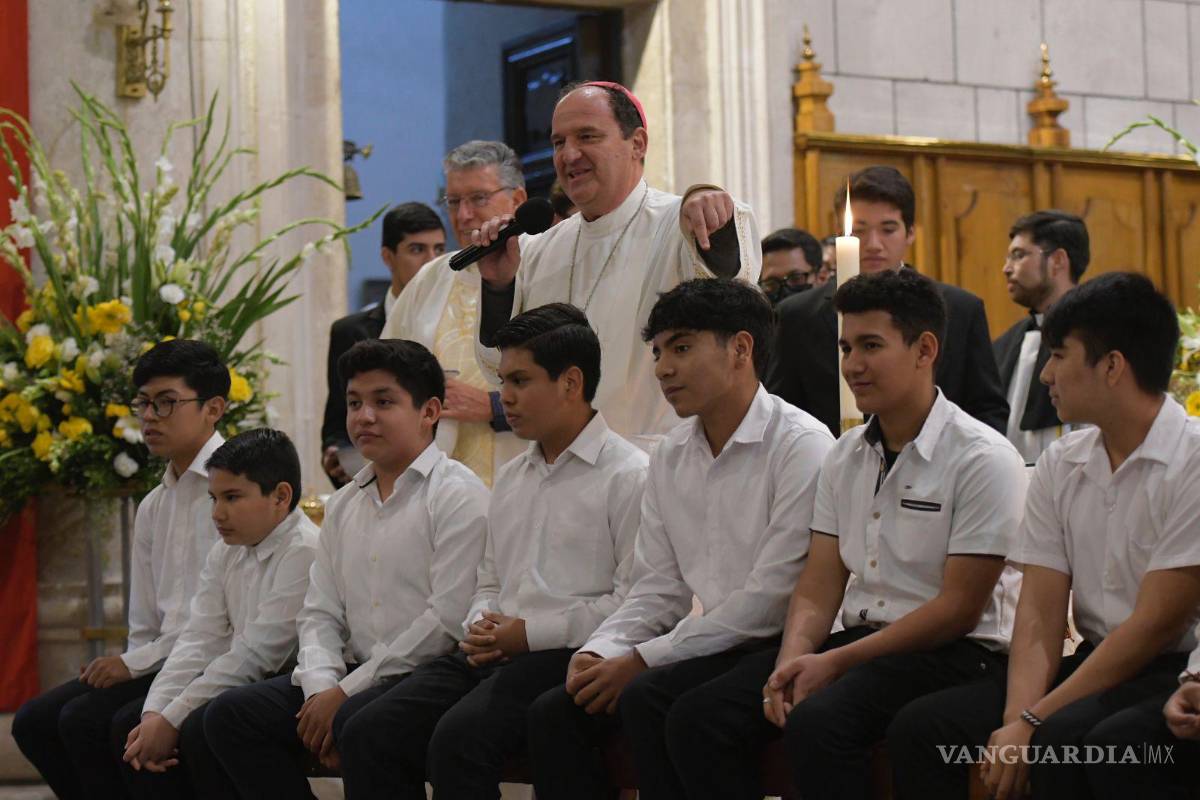 $!A inicios de la misa, el obispo dijo que durante esta experiencia de Jesús frente a los discípulos se quedaron serias enseñanzas, como la de su entrega libre y obediente.