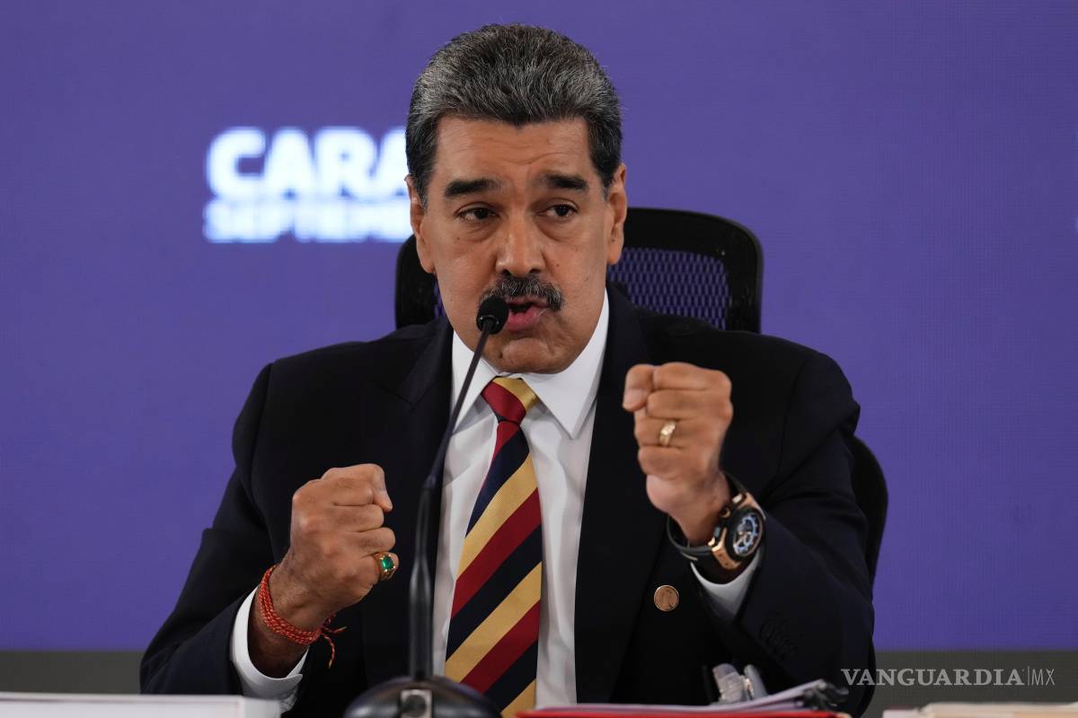 $!Nicolas Maduro calificó la concentración naval como “la más grande amenaza que se haya visto en nuestro continente en los últimos 100 años”.