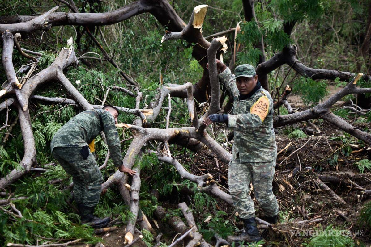 Garantiza Guardia Nacional seguridad a Acapulco tras huracán ‘Otis’: Sedena