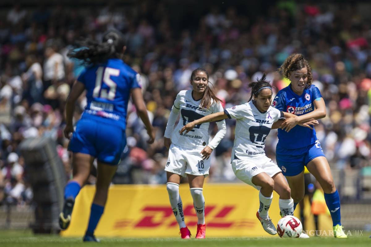 Pumas vs Cruz Azul femenil, el último con público en el futbol mexicano