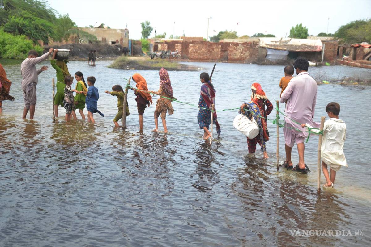 $!Sherry Rehman dijo en un video publicado en Twitter que el país está experimentando una “grave catástrofe climática”.