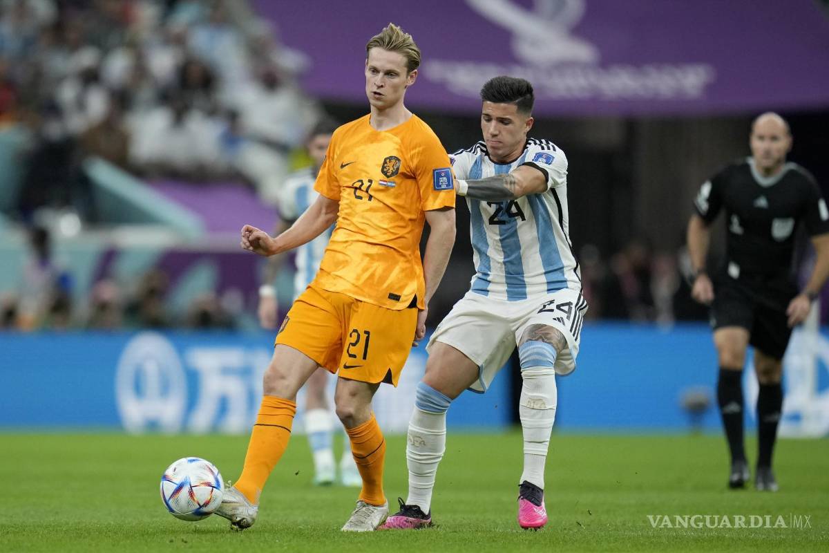 $!Se juega con estrategia y cautela en el Estadio Lusail.