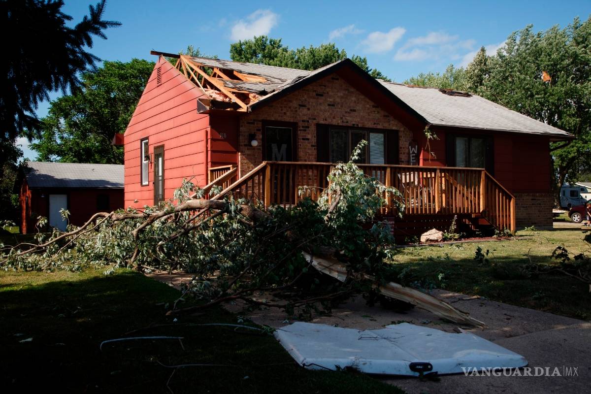 $!Tornados en Iowa dejan 17 heridos y declaratoria de emergencia en EU (Fotos y Videos)