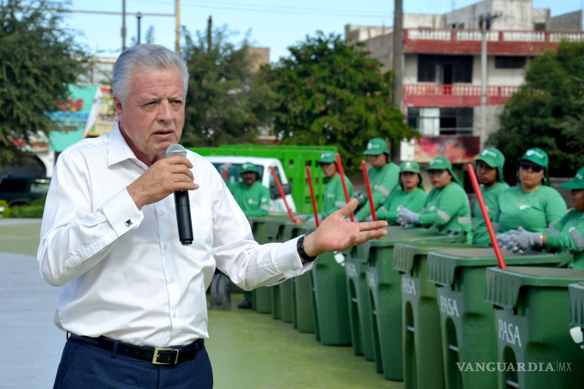 $!Con una inversión de un millón 300 mil pesos, renuevan equipo de limpieza para Torreón