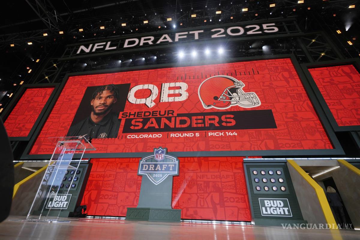 Shedeur Sanders, elegido por los Browns en la 5ta ronda del Draft 2025 tras inesperada espera