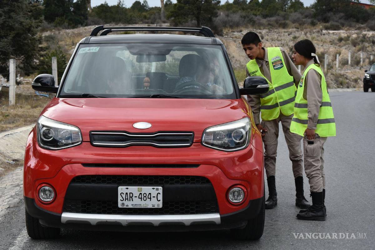 $!Filtros informativos orientan a visitantes para prevenir incendios forestales.